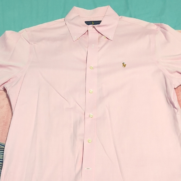 Ralph Lauren Light Pink Dress Shirt - Picture 6 of 8